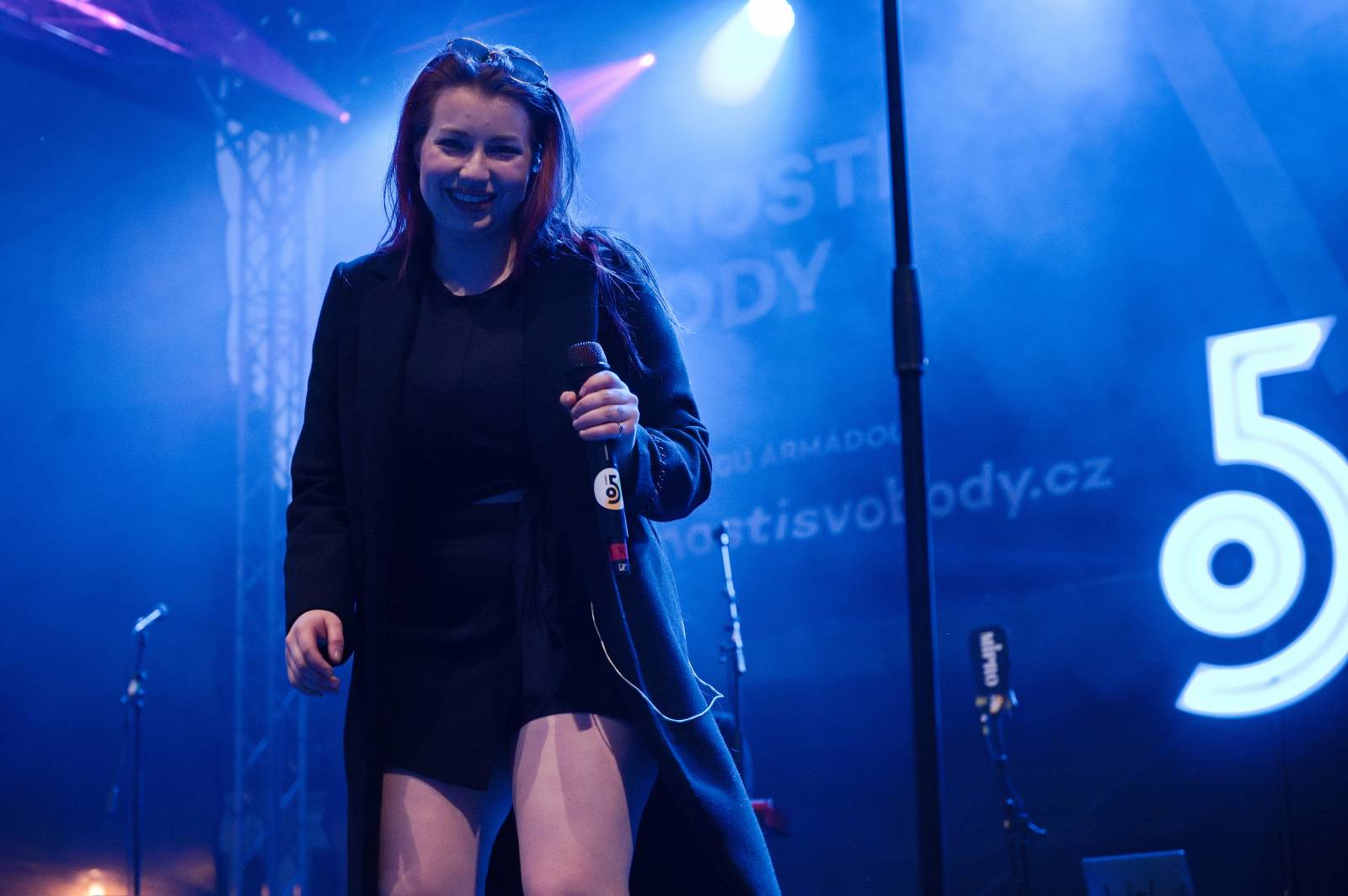 Svobodu v Plzni oslavovali O5 a Radeček i Kateřina Marie Tichá 