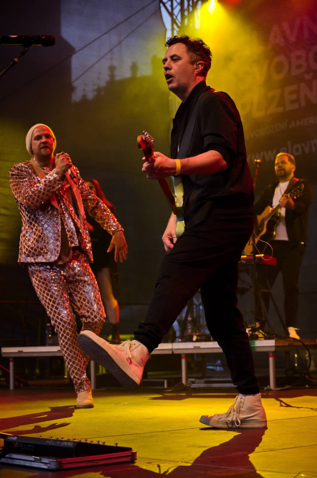 Svobodu v Plzni oslavovali O5 a Radeček i Kateřina Marie Tichá 