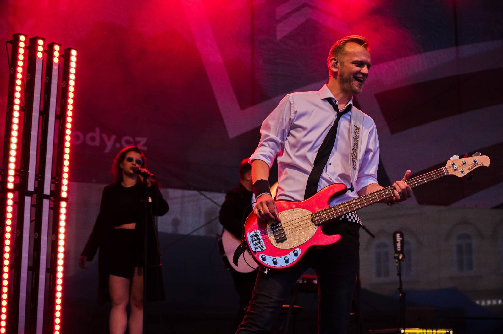 Svobodu v Plzni oslavovali O5 a Radeček i Kateřina Marie Tichá 