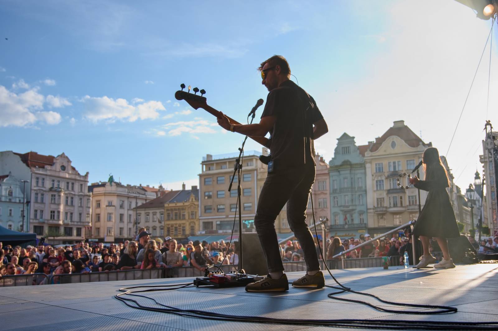 Svobodu v Plzni oslavovali O5 a Radeček i Kateřina Marie Tichá 
