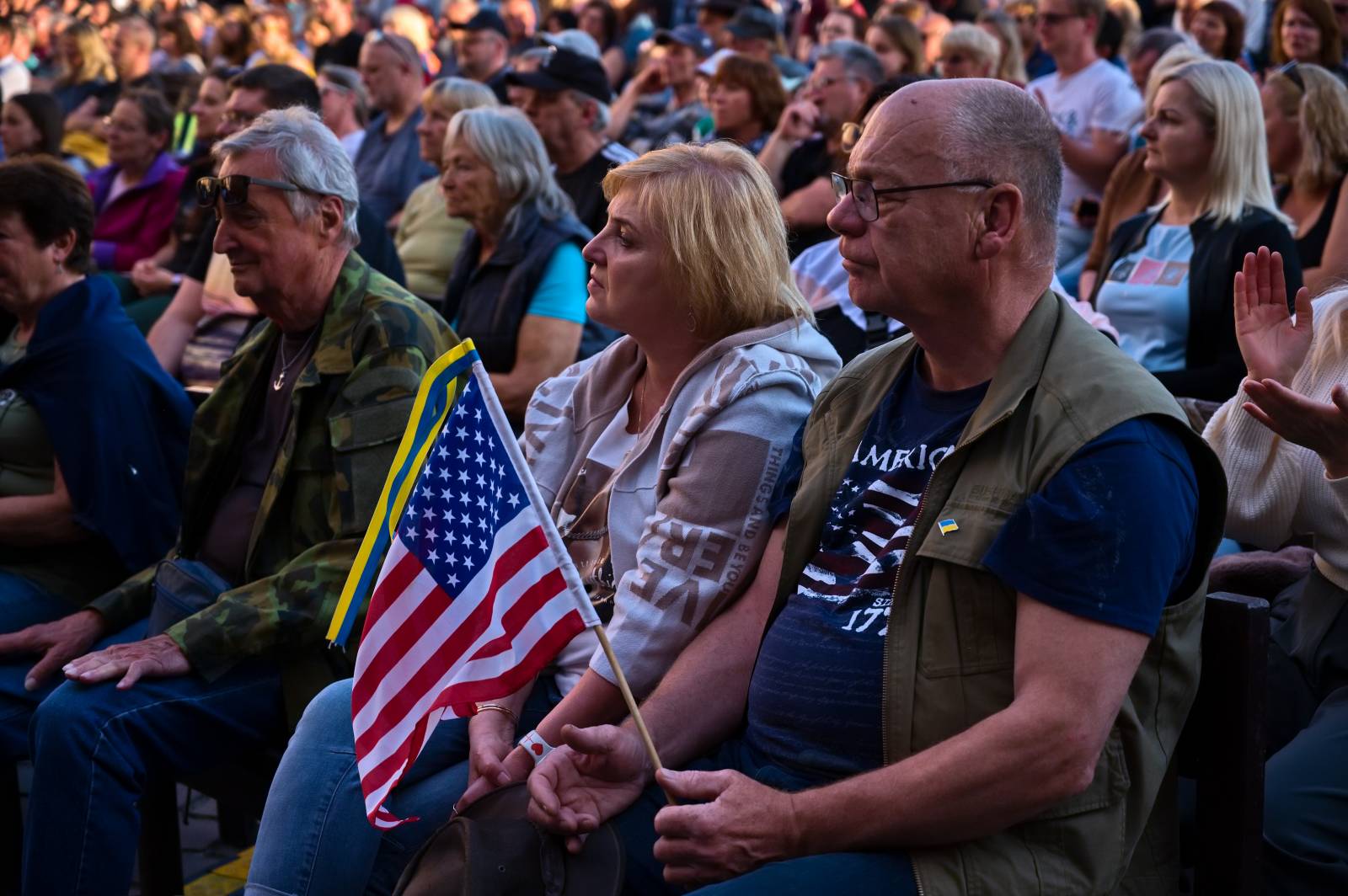 Svobodu v Plzni oslavovali O5 a Radeček i Kateřina Marie Tichá 