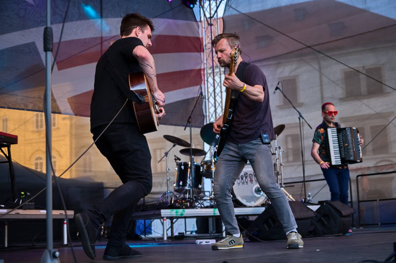 Svobodu v Plzni oslavovali O5 a Radeček i Kateřina Marie Tichá 