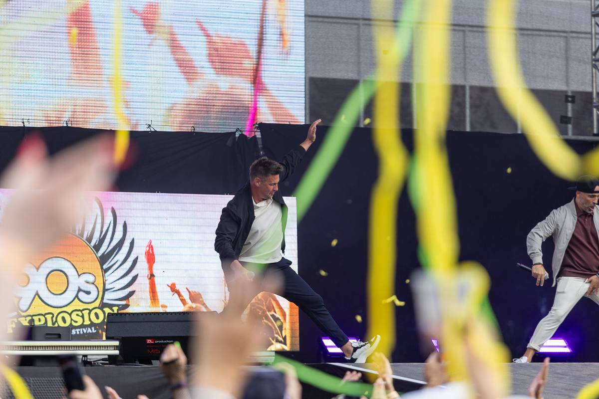 V Praze se vzpomínalo na devadesátky. Publikum roztančili Safri Duo, 2 Unlimited i domácí Lunetic