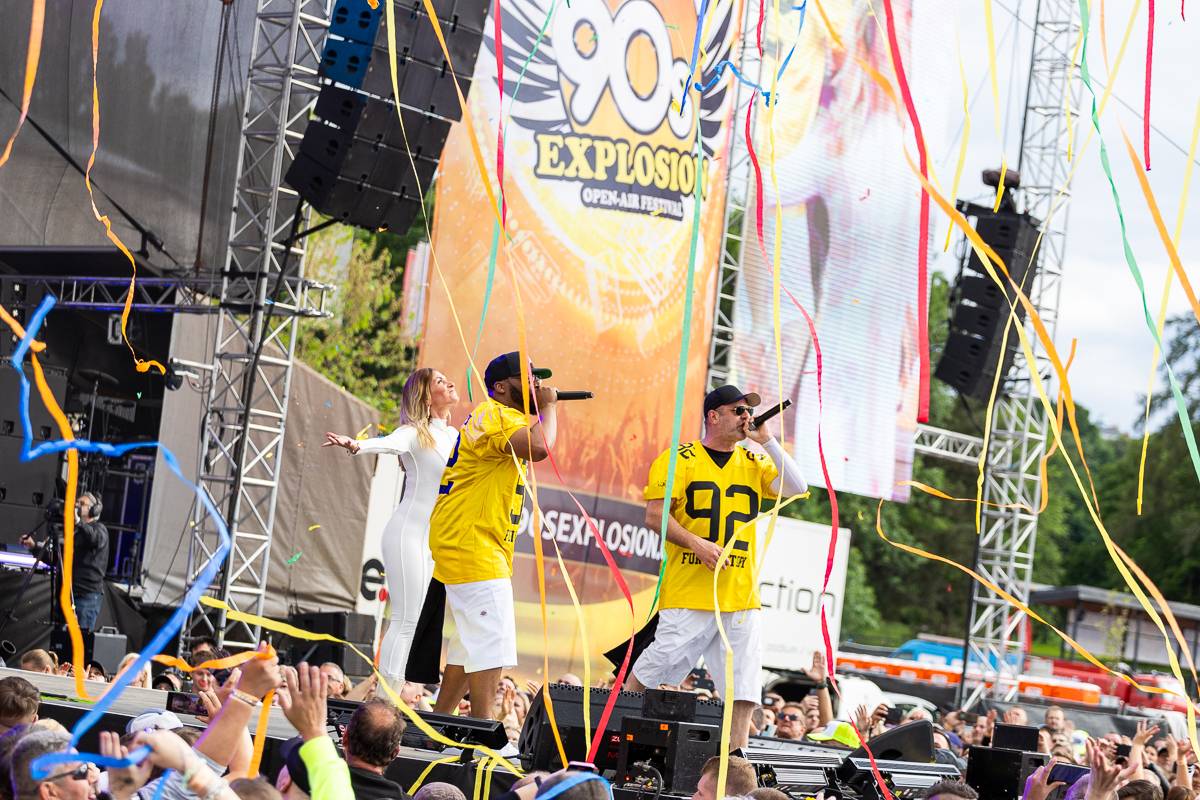 V Praze se vzpomínalo na devadesátky. Publikum roztančili Safri Duo, 2 Unlimited i domácí Lunetic