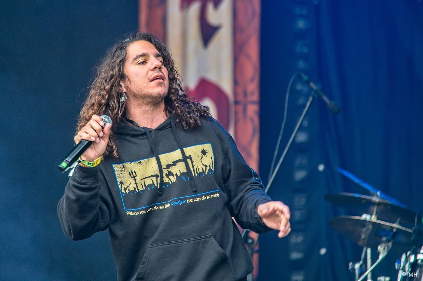 Metaloví fanoušci nejsou z cukru, v Plzni je neodradil ani déšť. Zahráli jim Tarja s Markem Hietalem, Sonata Arctica i Septicflesh