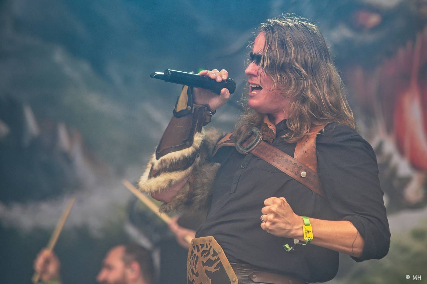 Metaloví fanoušci nejsou z cukru, v Plzni je neodradil ani déšť. Zahráli jim Tarja s Markem Hietalem, Sonata Arctica i Septicflesh