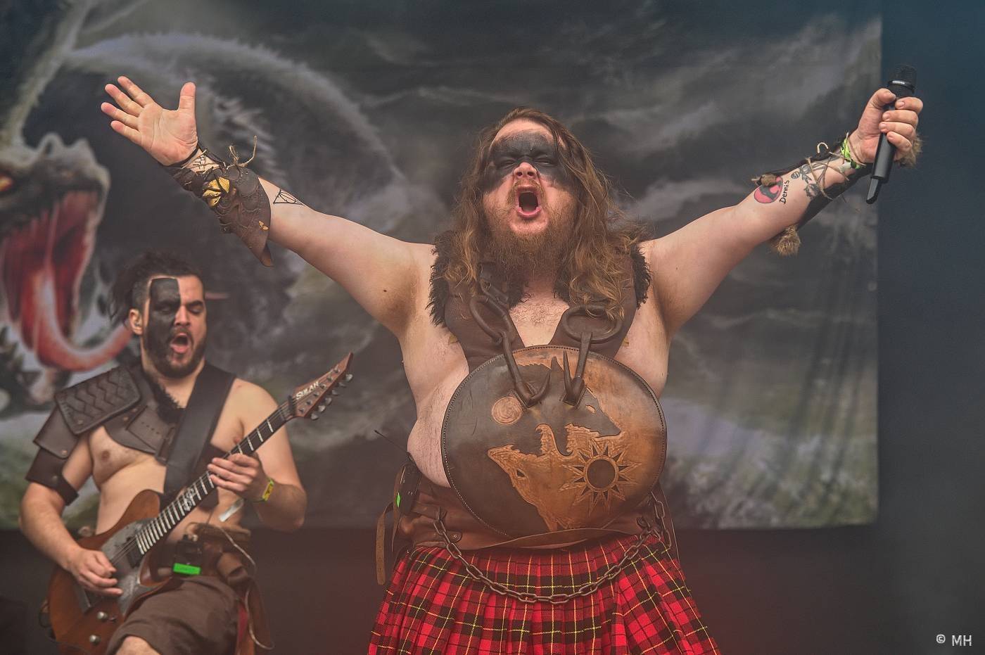 Metaloví fanoušci nejsou z cukru, v Plzni je neodradil ani déšť. Zahráli jim Tarja s Markem Hietalem, Sonata Arctica i Septicflesh