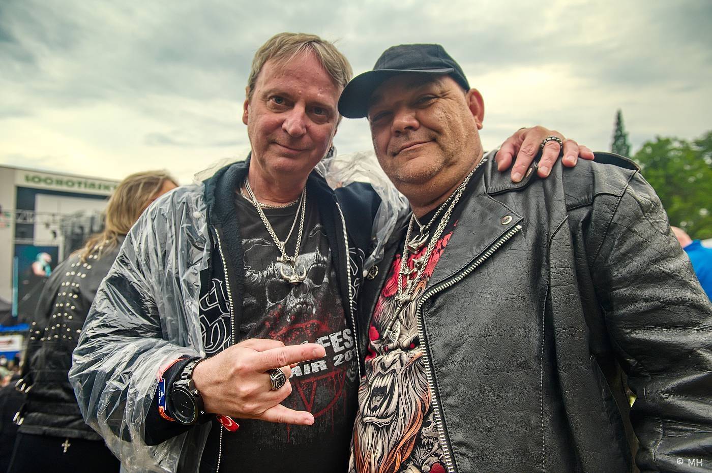 Metaloví fanoušci nejsou z cukru, v Plzni je neodradil ani déšť. Zahráli jim Tarja s Markem Hietalem, Sonata Arctica i Septicflesh