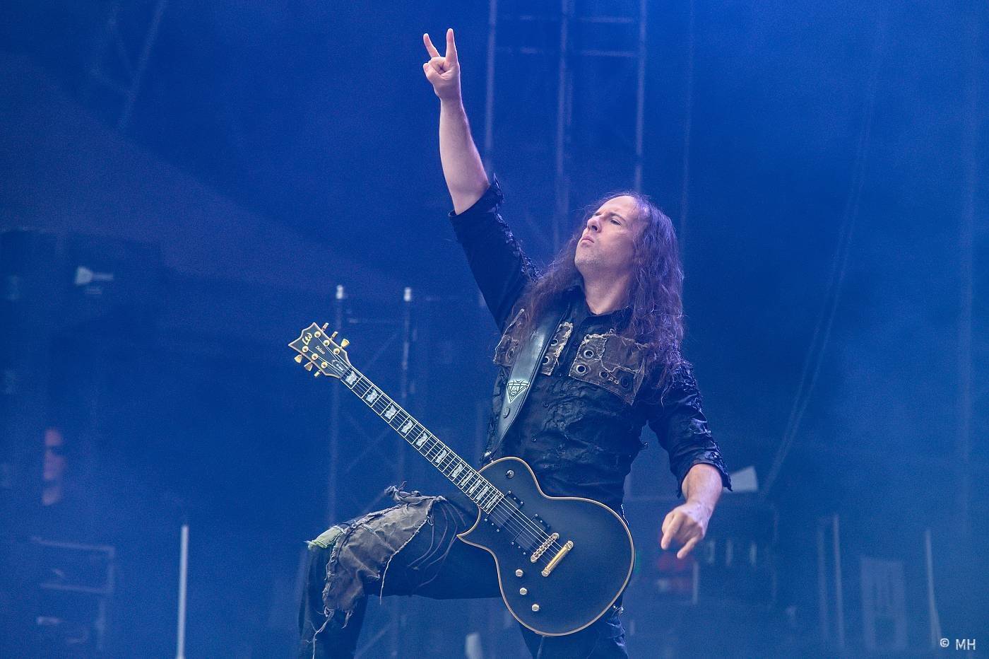 Metaloví fanoušci nejsou z cukru, v Plzni je neodradil ani déšť. Zahráli jim Tarja s Markem Hietalem, Sonata Arctica i Septicflesh