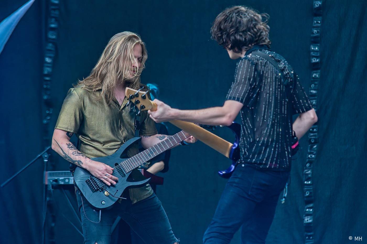 Metalfest zakončili ohňovou show Dimmu Borgir. S deštěm se fanoušci vypořádali po svém