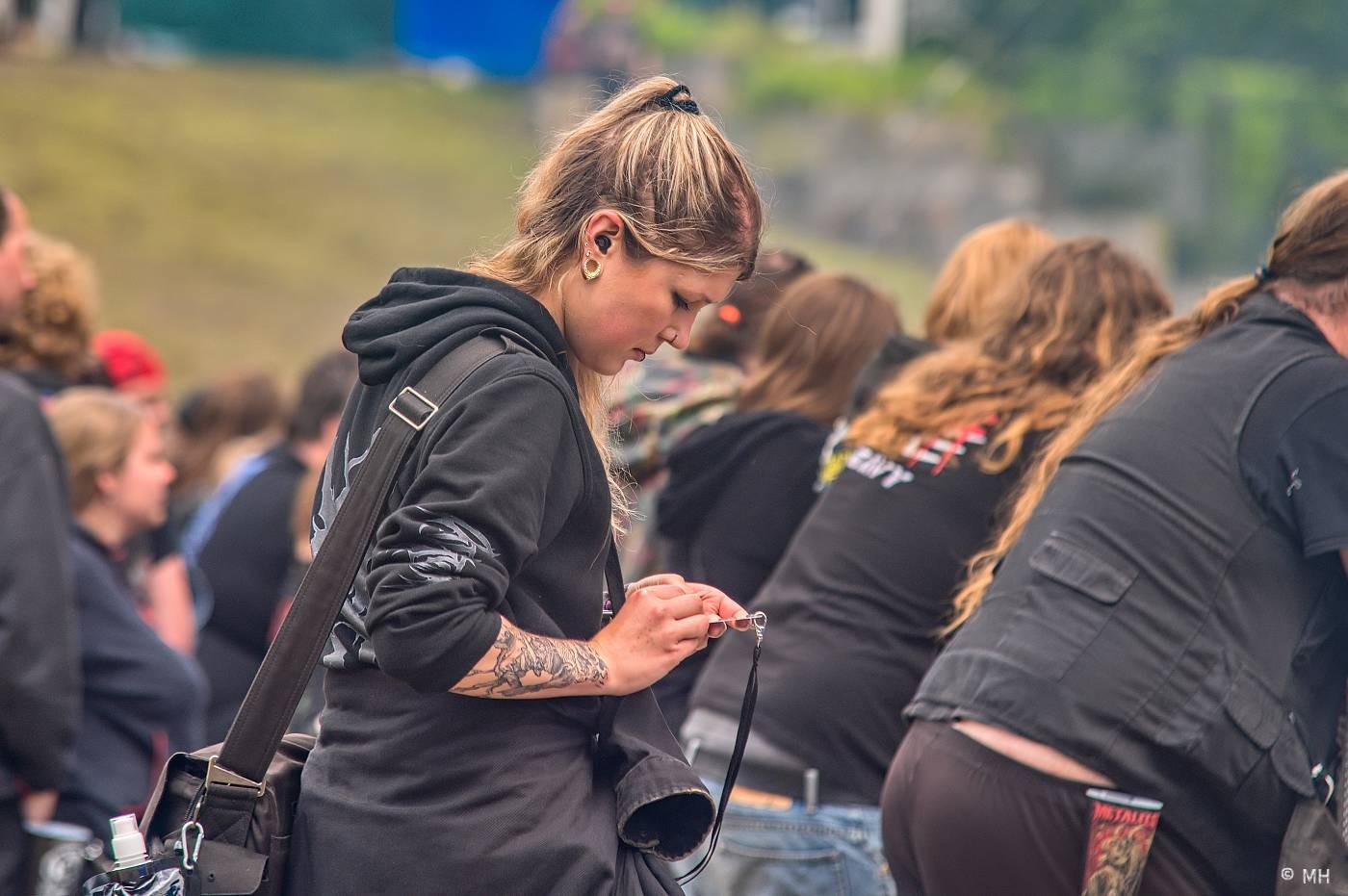 Metalfest zakončili ohňovou show Dimmu Borgir. S deštěm se fanoušci vypořádali po svém