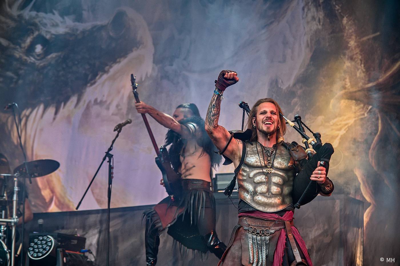 Metalfest zakončili ohňovou show Dimmu Borgir. S deštěm se fanoušci vypořádali po svém