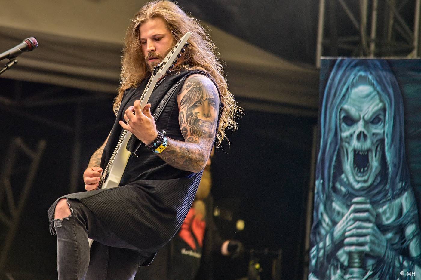 Metalfest zakončili ohňovou show Dimmu Borgir. S deštěm se fanoušci vypořádali po svém