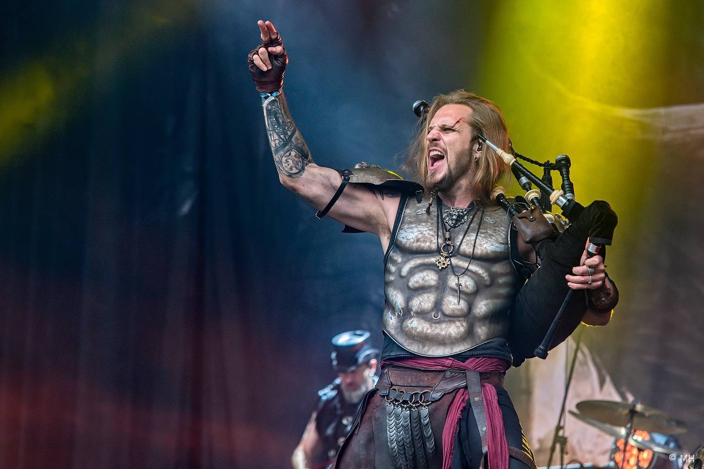 Metalfest zakončili ohňovou show Dimmu Borgir. S deštěm se fanoušci vypořádali po svém