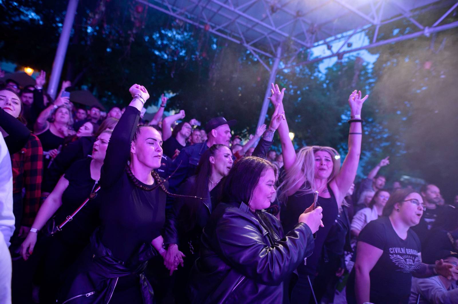 Civilní obrana v Praze znovu oslavila plnoletost, předskakovali jí Reeko a Maniac 