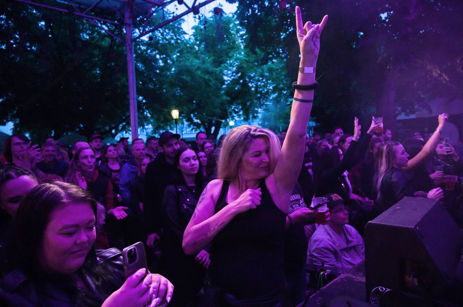 Civilní obrana v Praze znovu oslavila plnoletost, předskakovali jí Reeko a Maniac 