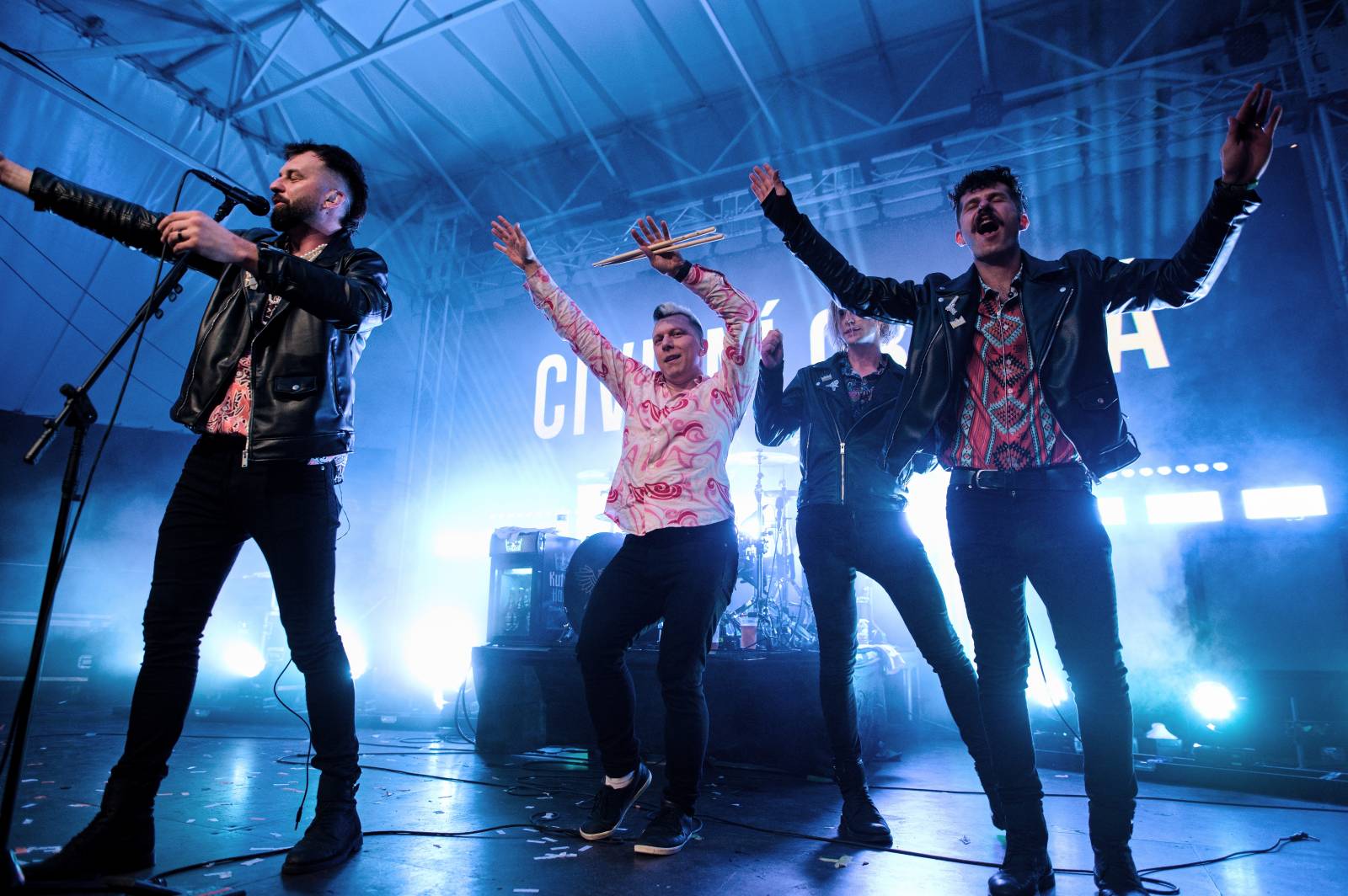 Civilní obrana v Praze znovu oslavila plnoletost, předskakovali jí Reeko a Maniac 