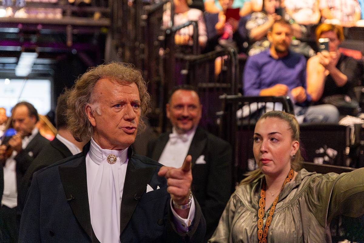 Houslový mág a král valčíků André Rieu přivezl do Prahy pohádkové představení 