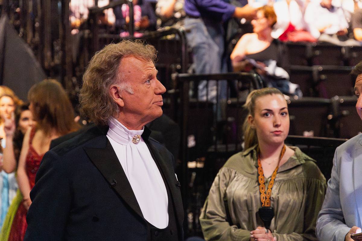 Houslový mág a král valčíků André Rieu přivezl do Prahy pohádkové představení 