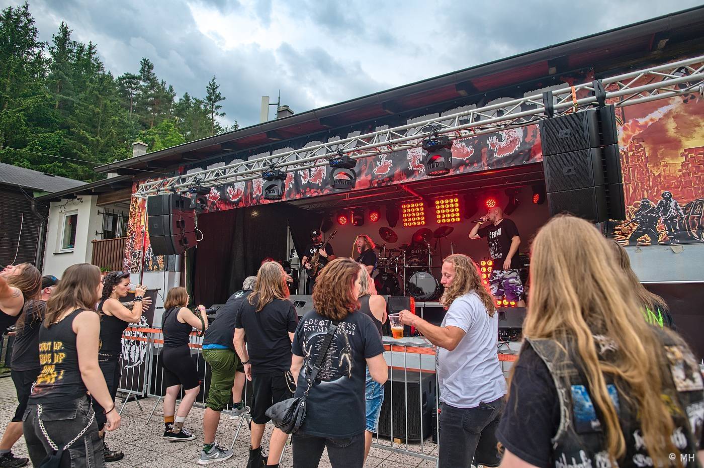 Destroy Fest v Losiné přivezl legendární Kryptor, zahráli i Vanguard nebo Inception Of Fall