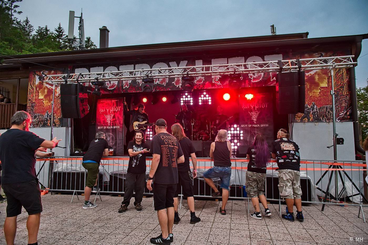 Destroy Fest v Losiné přivezl legendární Kryptor, zahráli i Vanguard nebo Inception Of Fall