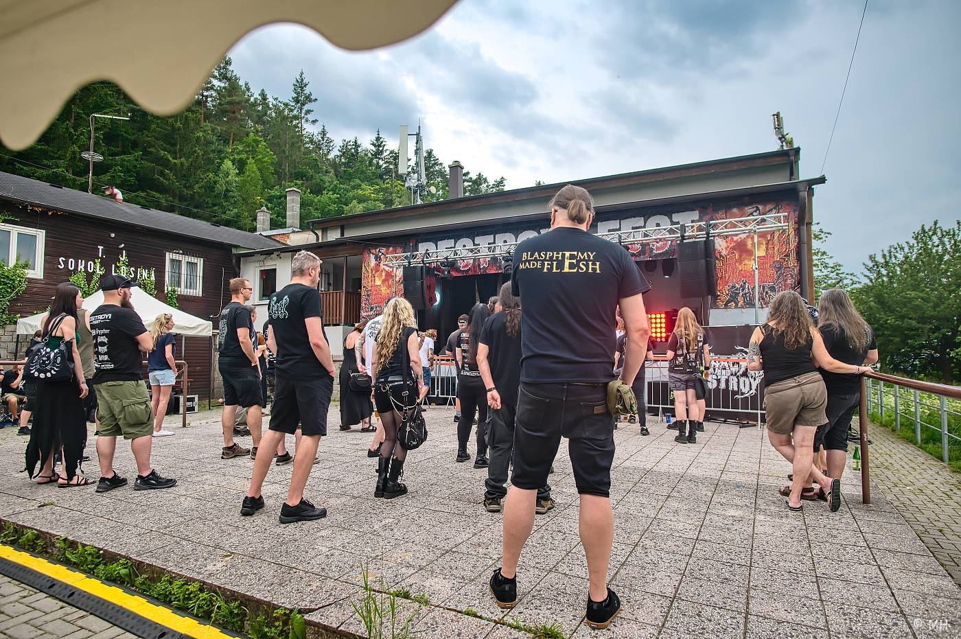 Destroy Fest v Losiné přivezl legendární Kryptor, zahráli i Vanguard nebo Inception Of Fall