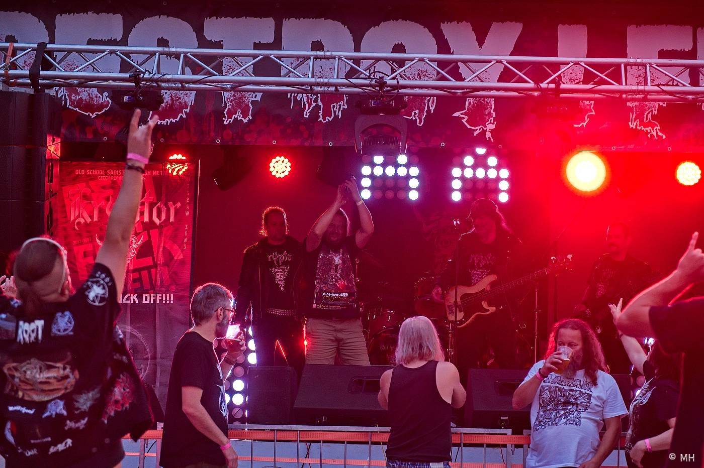 Destroy Fest v Losiné přivezl legendární Kryptor, zahráli i Vanguard nebo Inception Of Fall