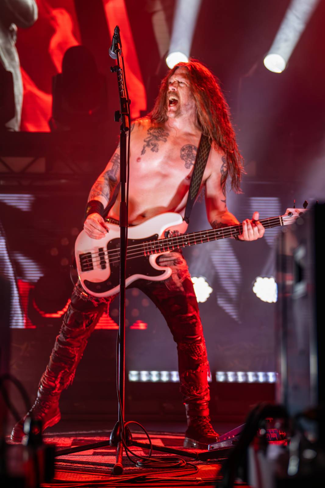 Machine Head splatili českým fanouškům dluh, strhnout dav ale nedokázali