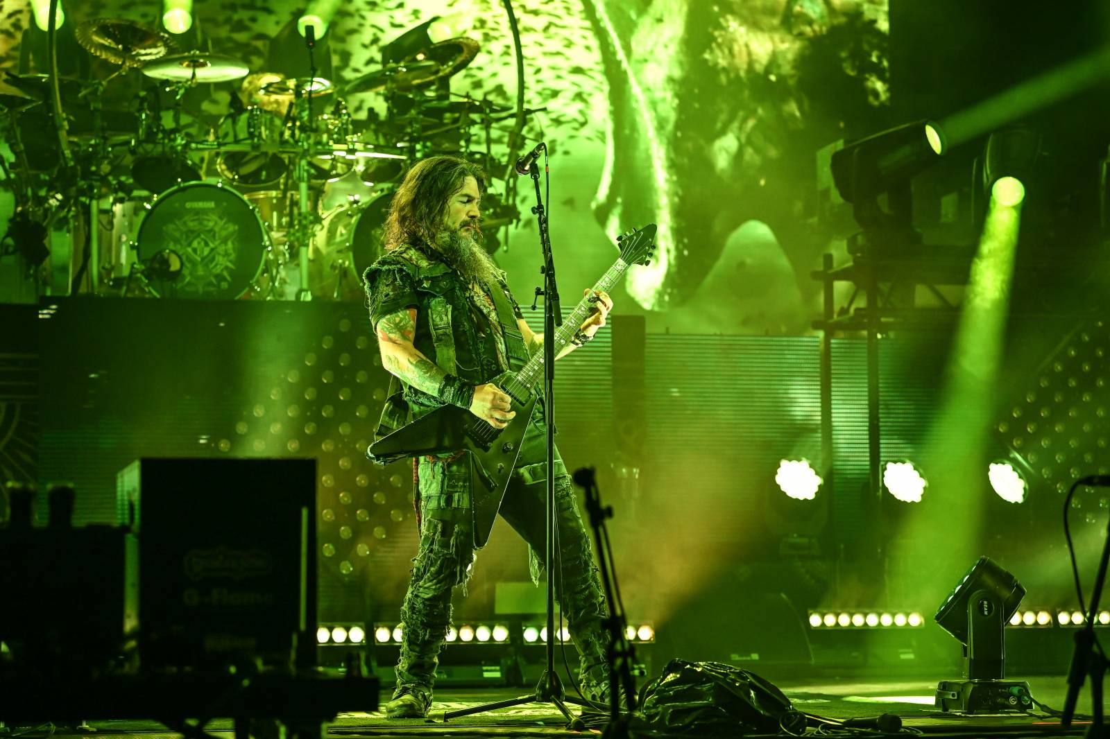 Machine Head splatili českým fanouškům dluh, strhnout dav ale nedokázali