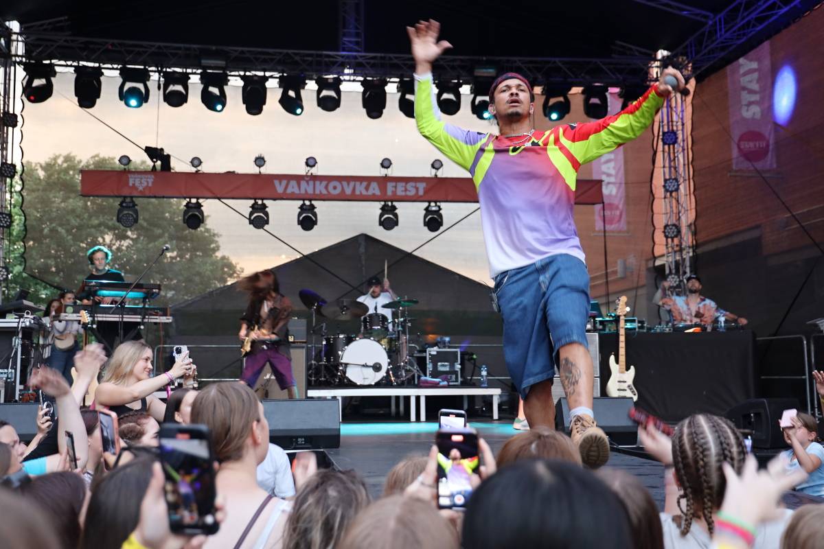 Ben Cristovao odstartoval brněnský Vaňkovka Fest ve velkém stylu