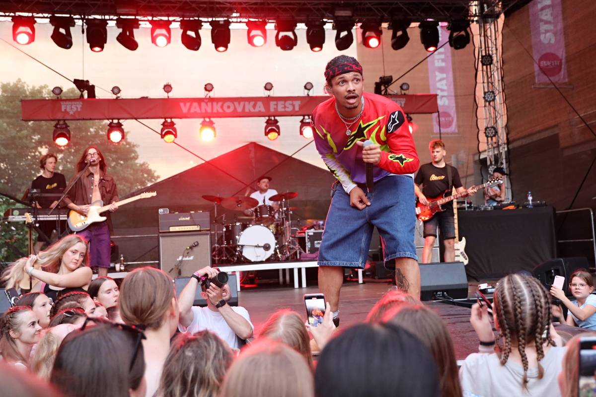 Ben Cristovao odstartoval brněnský Vaňkovka Fest ve velkém stylu