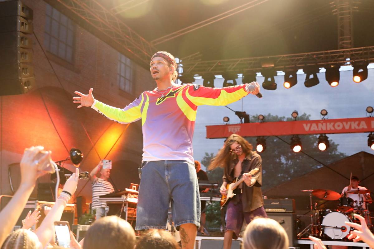 Ben Cristovao odstartoval brněnský Vaňkovka Fest ve velkém stylu