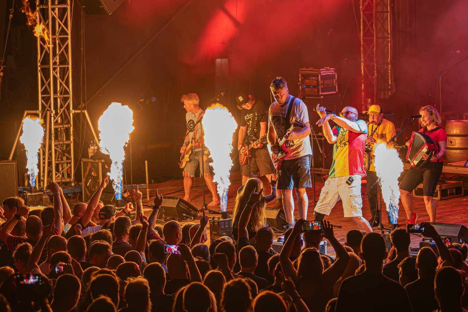 Na Třech sestrách v Brandýsu nad Labem létalo vzduchem pivo