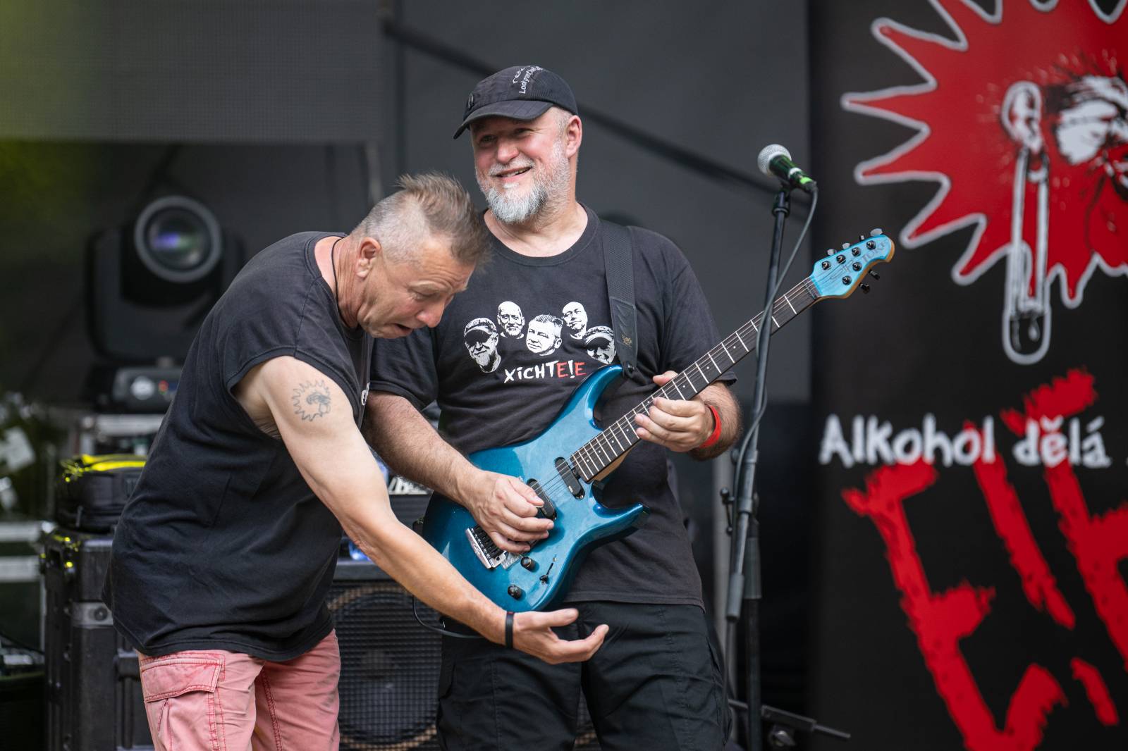 Na Třech sestrách v Brandýsu nad Labem létalo vzduchem pivo