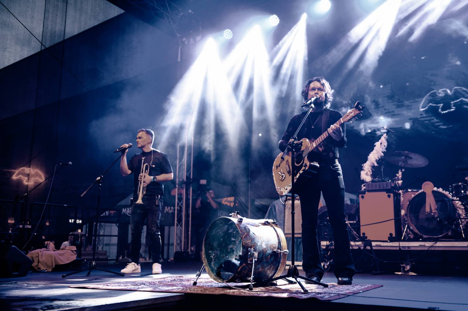 Richard Krajčo rozezpíval Karlovy Vary hity Kryštof, vystoupili i Bert & Friends