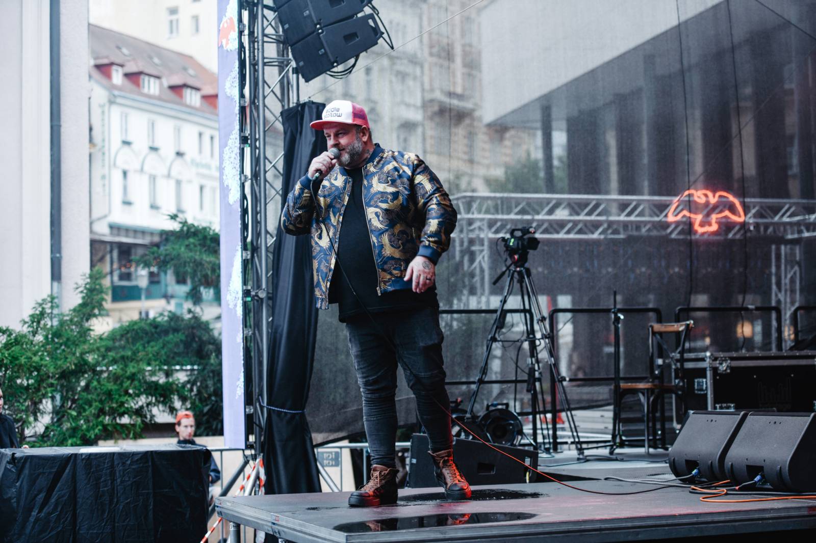 Eddie Stoilow a MoonDance Orchestra bavili Karlovy Vary