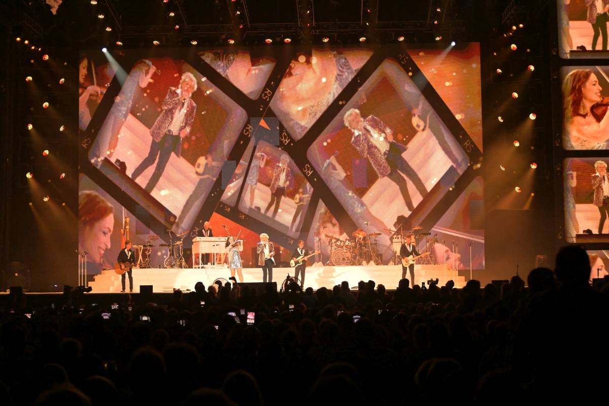 Rod Stewart v Praze dokázal, že věk je jen číslo