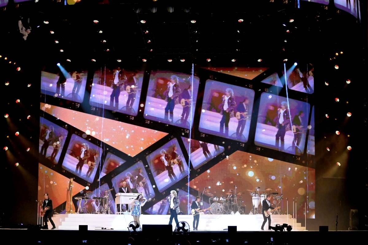 Rod Stewart v Praze dokázal, že věk je jen číslo