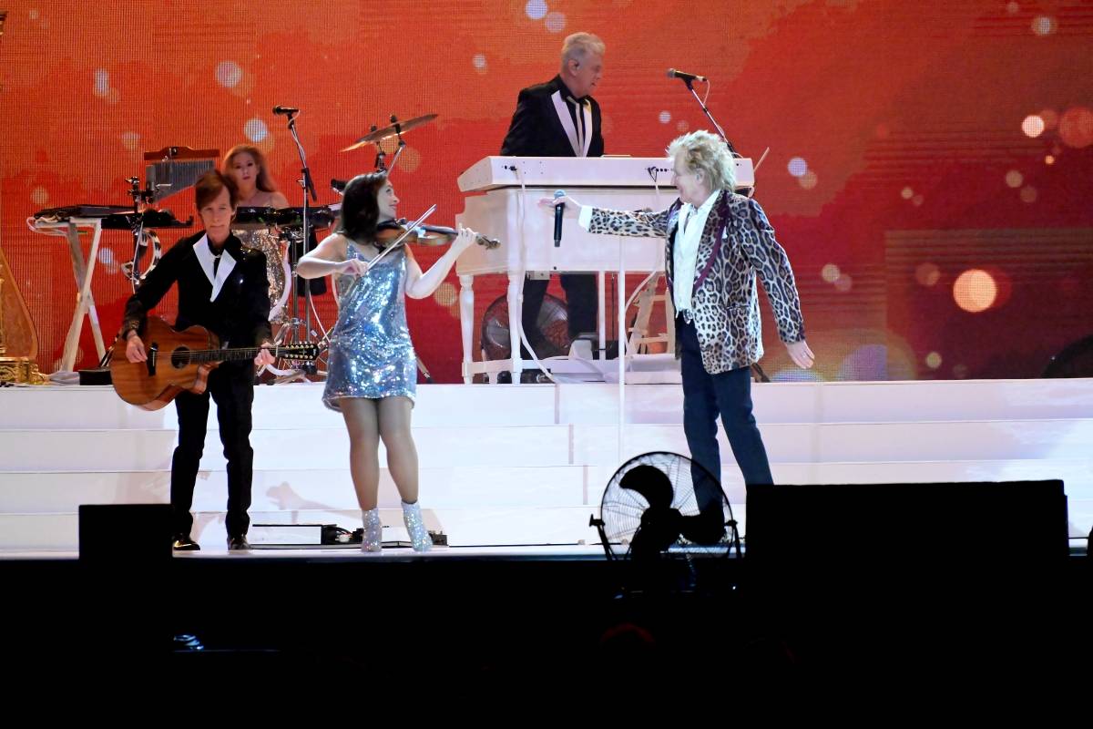 Rod Stewart v Praze dokázal, že věk je jen číslo