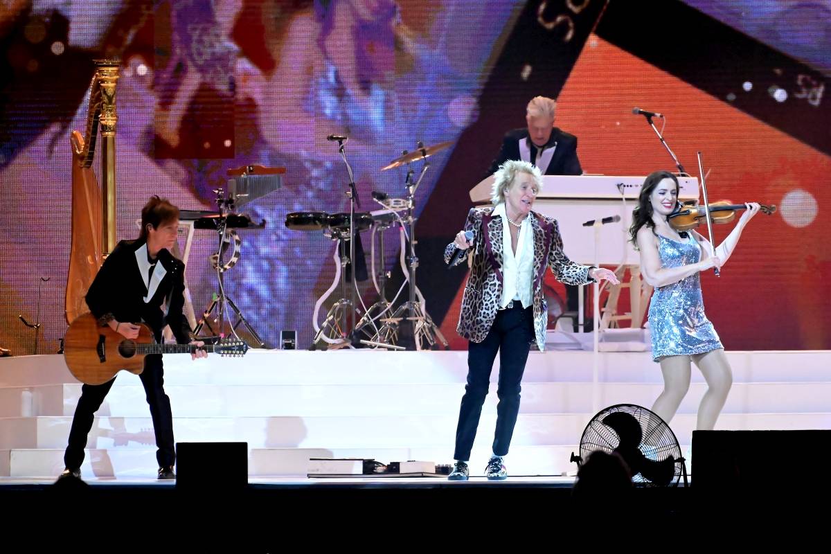 Rod Stewart v Praze dokázal, že věk je jen číslo