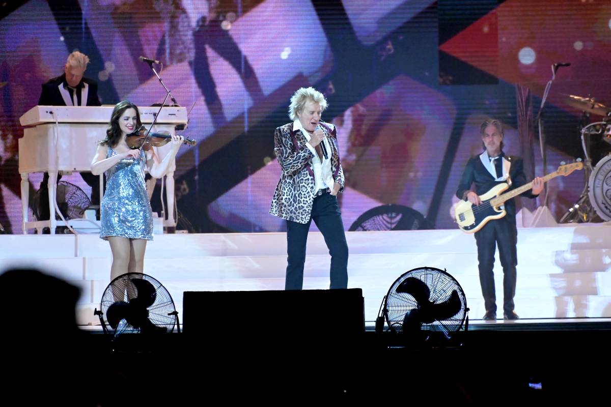 Rod Stewart v Praze dokázal, že věk je jen číslo