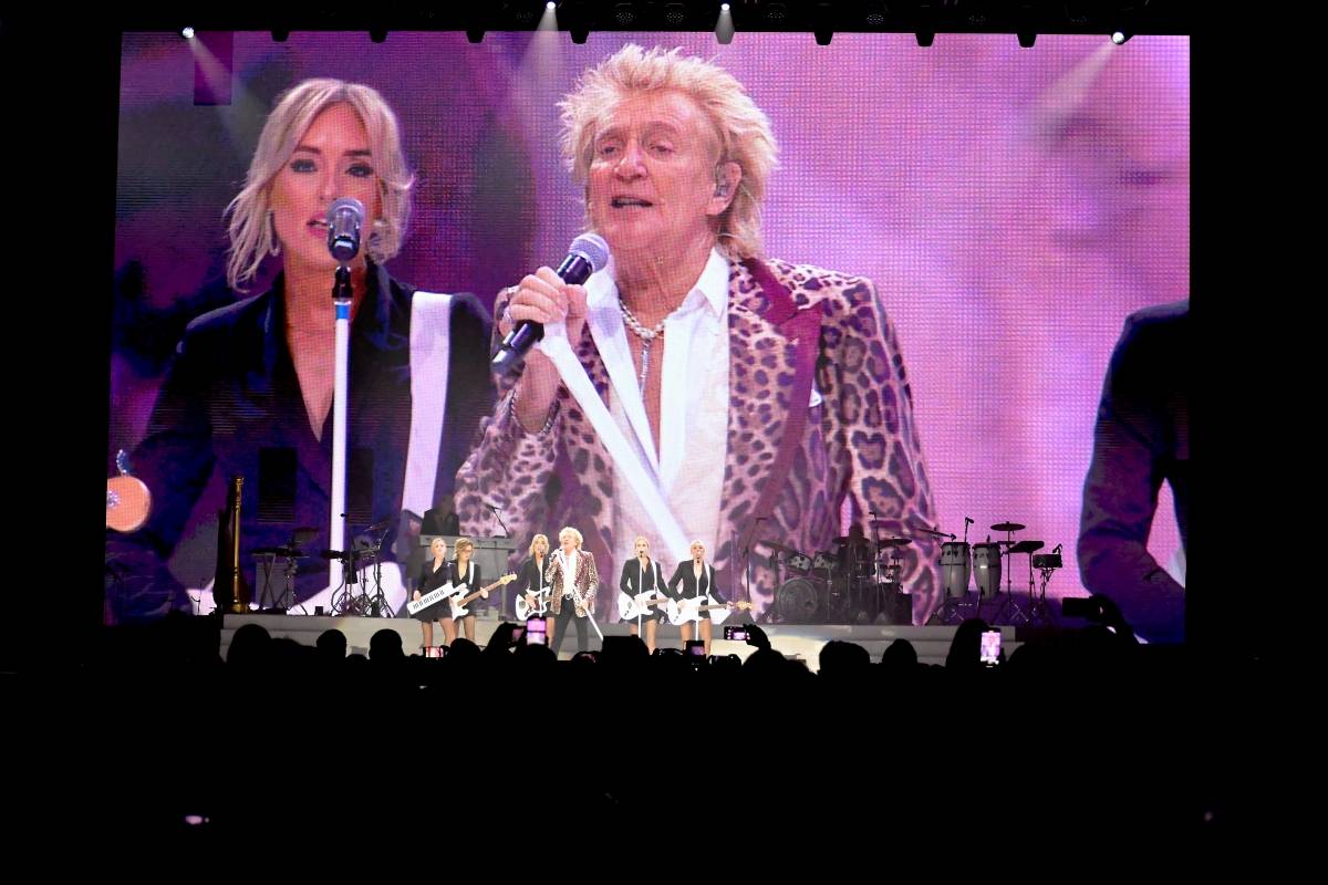 Rod Stewart v Praze dokázal, že věk je jen číslo