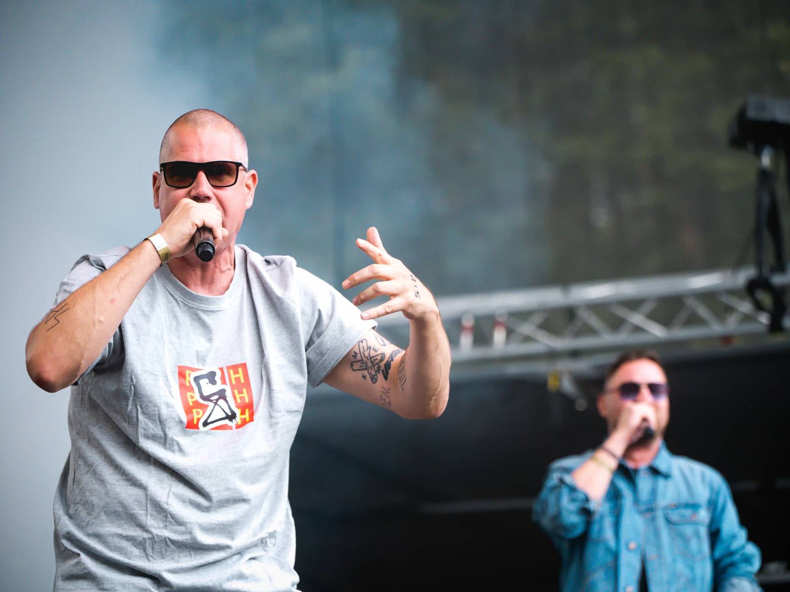 Tomáš Klus vyrazil v Jihlavě do publika, druhý den na Vysočina Festu hráli i PSH, Tři sestry či Ben Cristovao