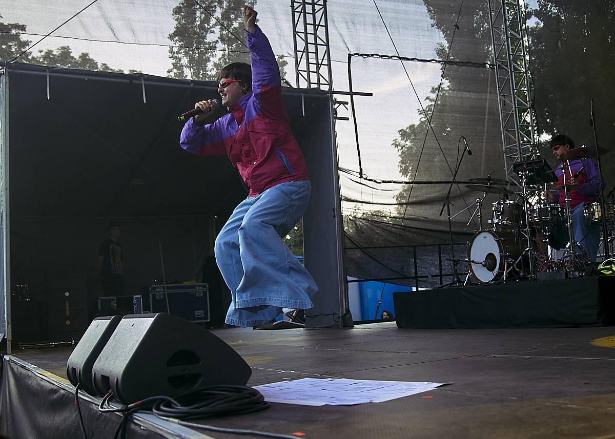 Excentrický Oliver Tree rozeskákal Ledárny Braník, jeho hostem byli Lufťáci
