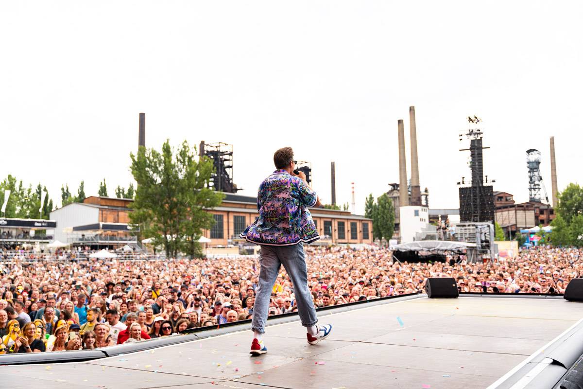 Colours of Ostrava zahájil Vojtěch Dyk, Tom Morello ohromil svým kytarovým mistrovstvím