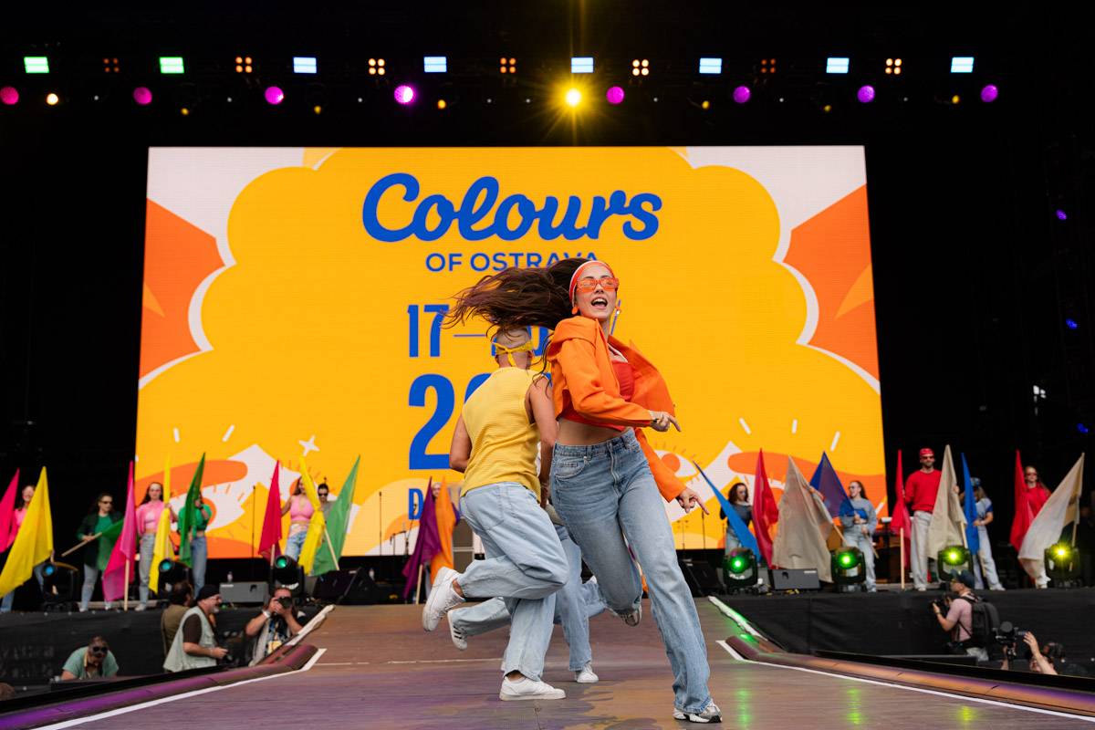 Colours of Ostrava zahájil Vojtěch Dyk, Tom Morello ohromil svým kytarovým mistrovstvím