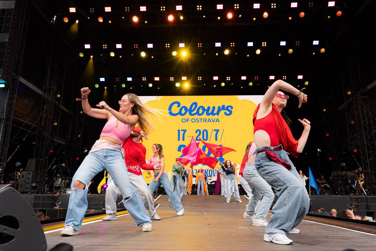 Colours of Ostrava zahájil Vojtěch Dyk, Tom Morello ohromil svým kytarovým mistrovstvím