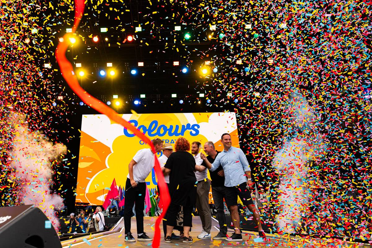 Colours of Ostrava zahájil Vojtěch Dyk, Tom Morello ohromil svým kytarovým mistrovstvím