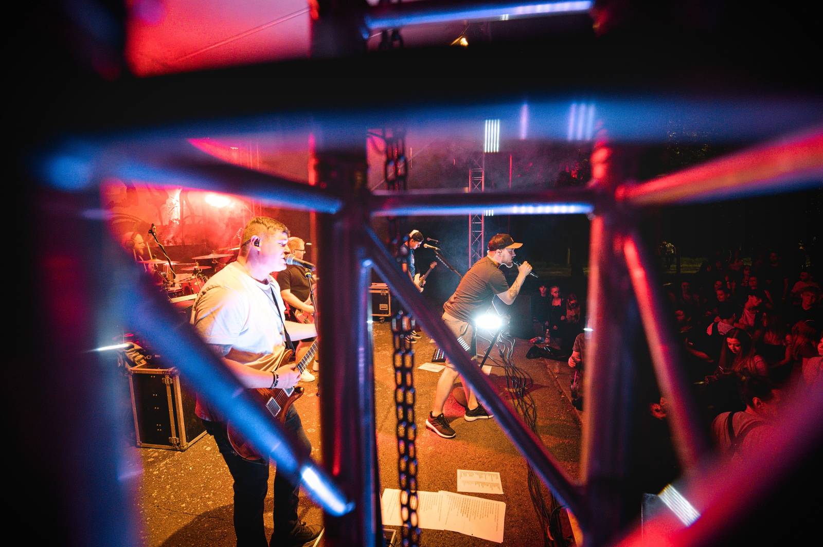 Bagr s Michalem Šafratou zavítal do Moravských Budějovic