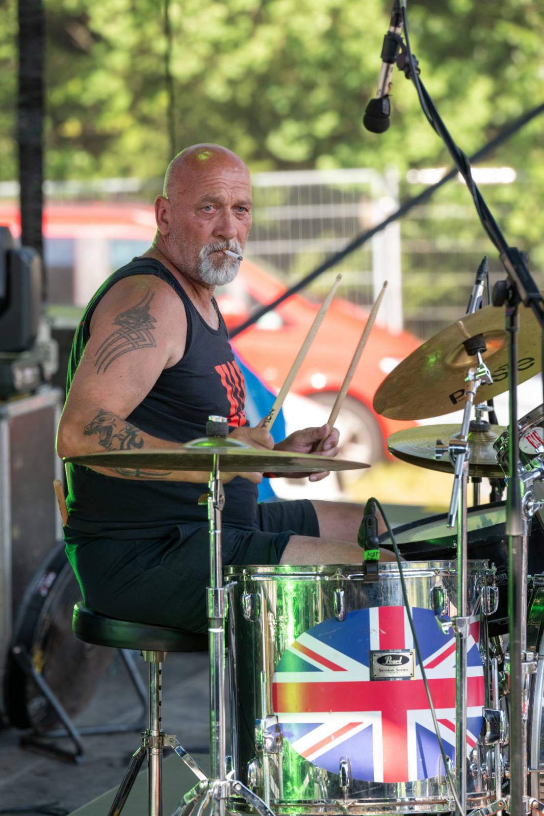 Keltská noc: Pod skokanskými můstky v Harrachově řádili Tři sestry, Harlej, Vypsaná fiXa i Trautenberk